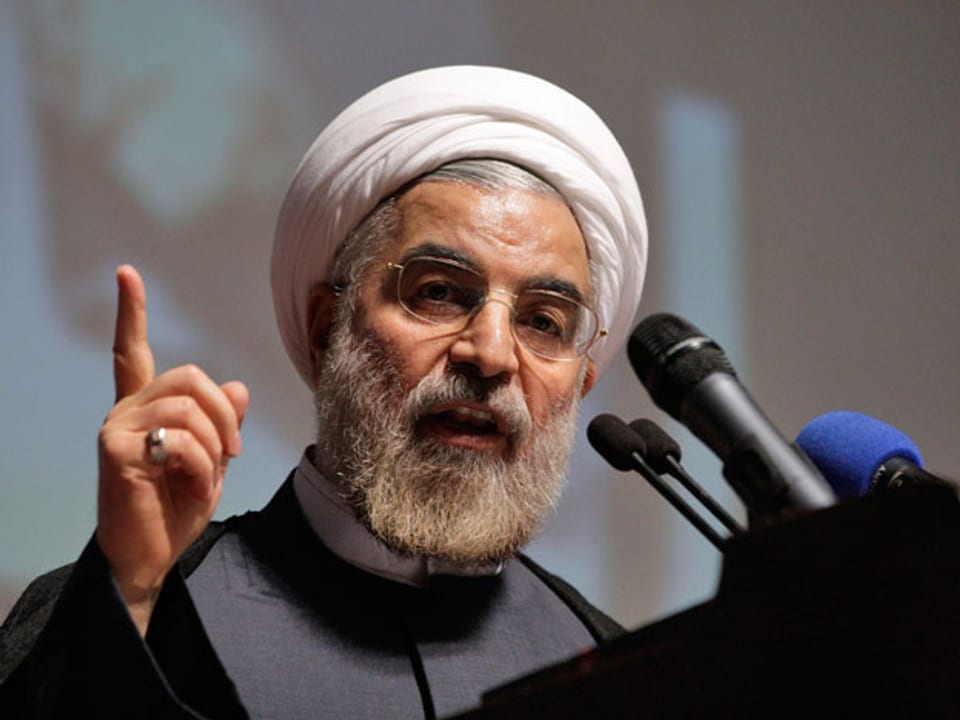 Hassan Rohani, iranischer Staatspräsident.