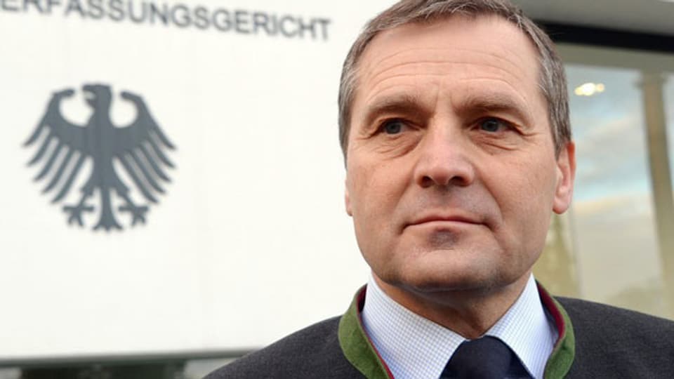 Udo Pastörs, Vorsitzender der Nationaldemokratischen Partei Deutschland (NPD).