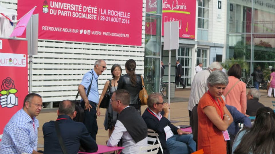 Frankreichs Sozialisten treffen sich zur Sommer-Universität.