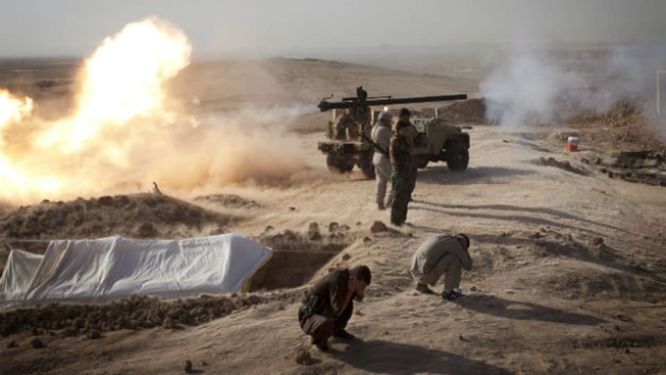 Die kurdischen Peshmerga-Kämpfer erhalten nun deutsche Waffen für ihren Kampf gegen die IS.