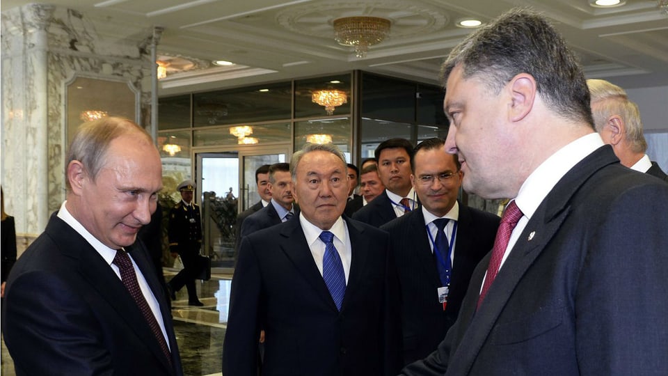 Treffen Putin-Poroschenko von Ende August