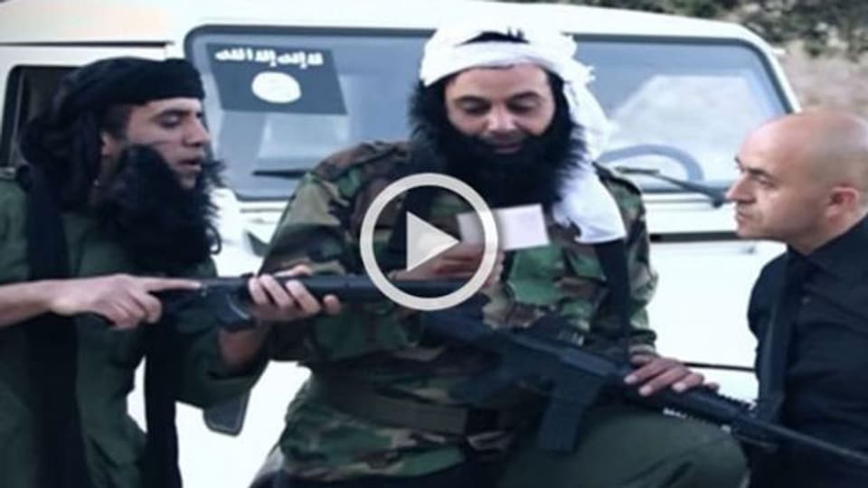 Arabische Komiker machen sich über die ISIS-Kämpfer lustig.