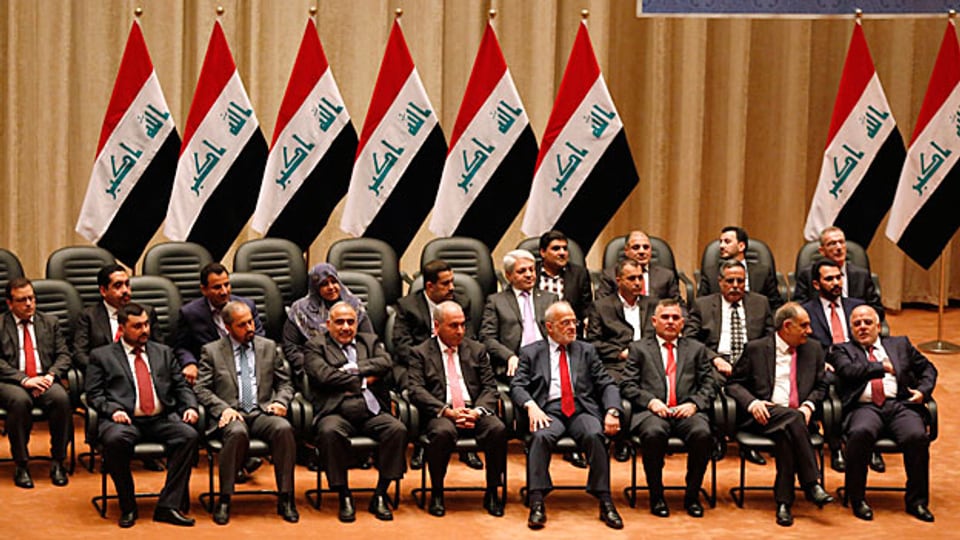Die neue irakische Regierung.