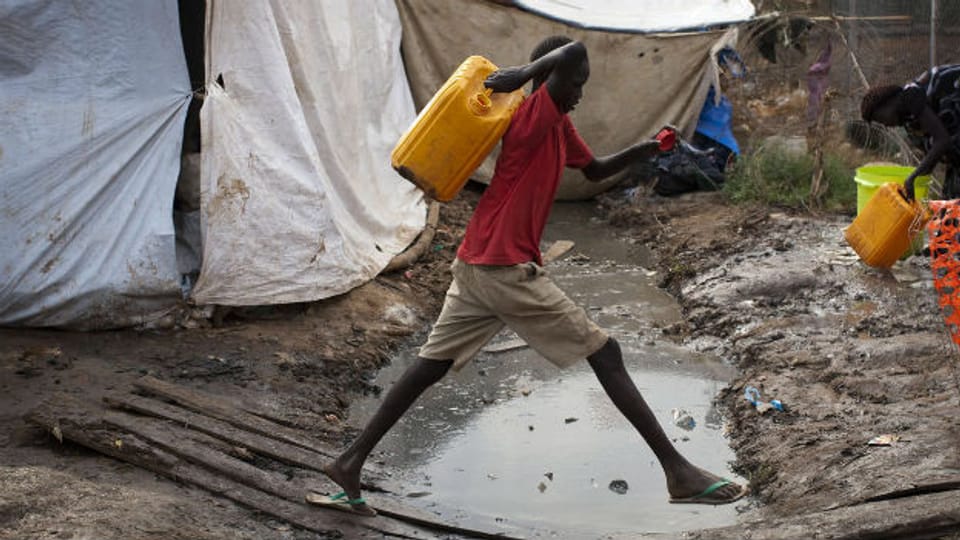 Für viele Flüchtlinge im Südsudan ist Wasser Mangelware.