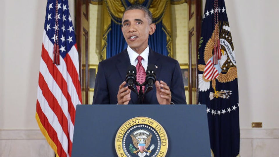 Nur 15 Minuten dauerte Obamas Rede im Weissen Haus zur Strategie gegen die Terrormiliz IS