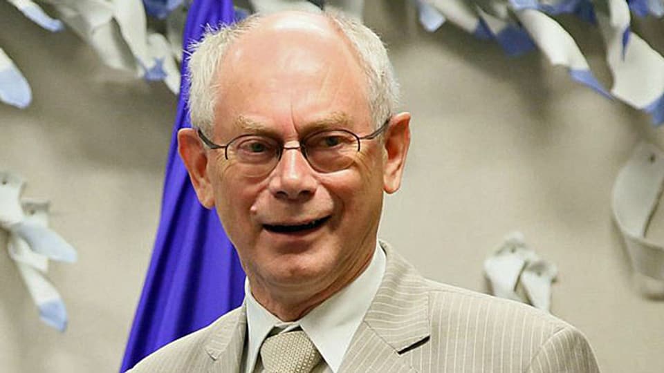 EU-Ratspräsident Herman van Rompuy hat informiert: Europas verschärfte Sanktionen gegen Russland sollen ab Freitag gelten.