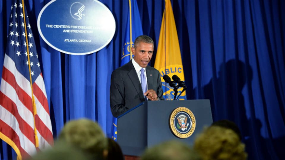Obama wählte deutliche Worte und präsentierte seinen Aktionsplan gegen Ebola.