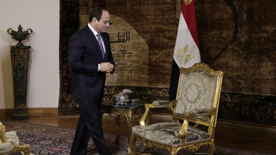 Ägyptens Präsident Abdel-Fattah el-Sissi bekämpft den IS.