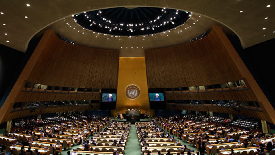 UNO-Generalversammlung in New York.