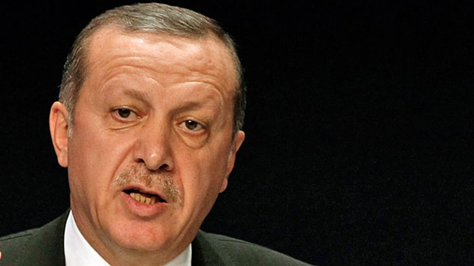 Der türkische Ministerpräsident Recep Tayyip Erdogan möchte im türkisch-syrischen Grenzgebiet eine Puffer- oder Schutzzone einrichten.