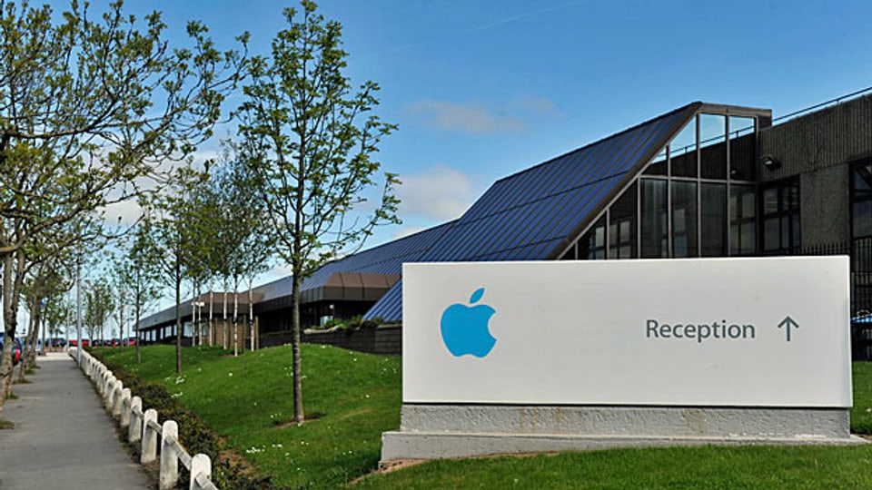 Apple-Sitz in Hollyhill im Süden Irlands. Apple bestreitet eine Sonderbehandlung durch die Regierung in Dublin.