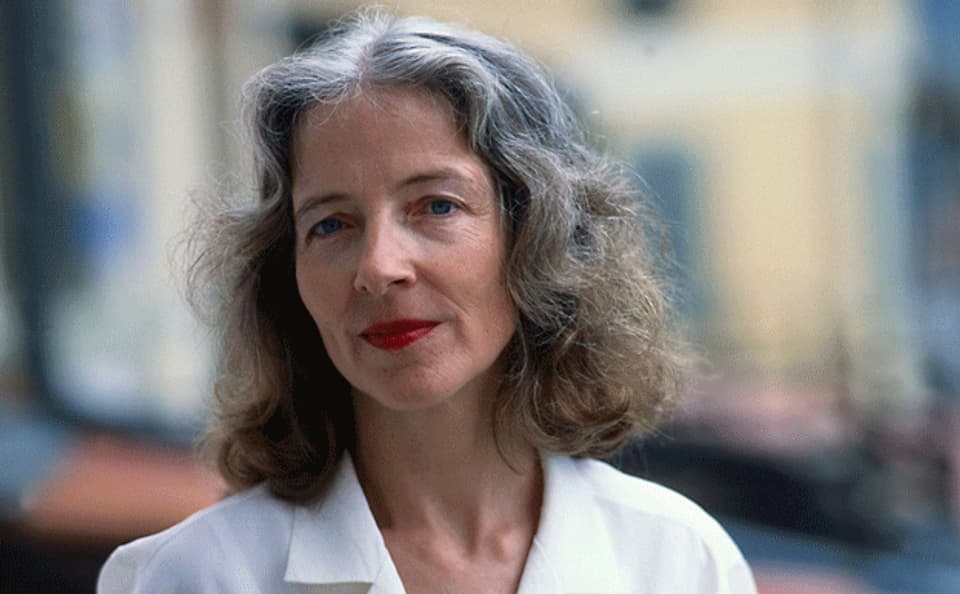 Die Schweizer Schriftstellerin Gertrud Leutenegger