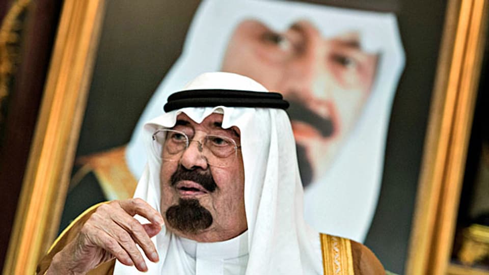 Saudi Arabien erlebt ein verhängnisvolles Déjà-vu - mit den Jihadisten. Bild: der saudische König Abdullah.
