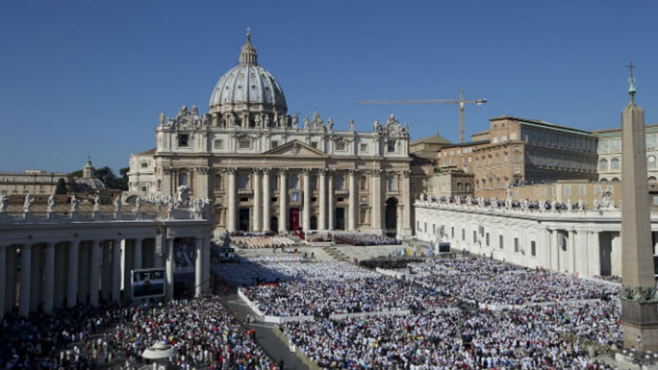 Abschlussmesse der Synode im Vatikan.