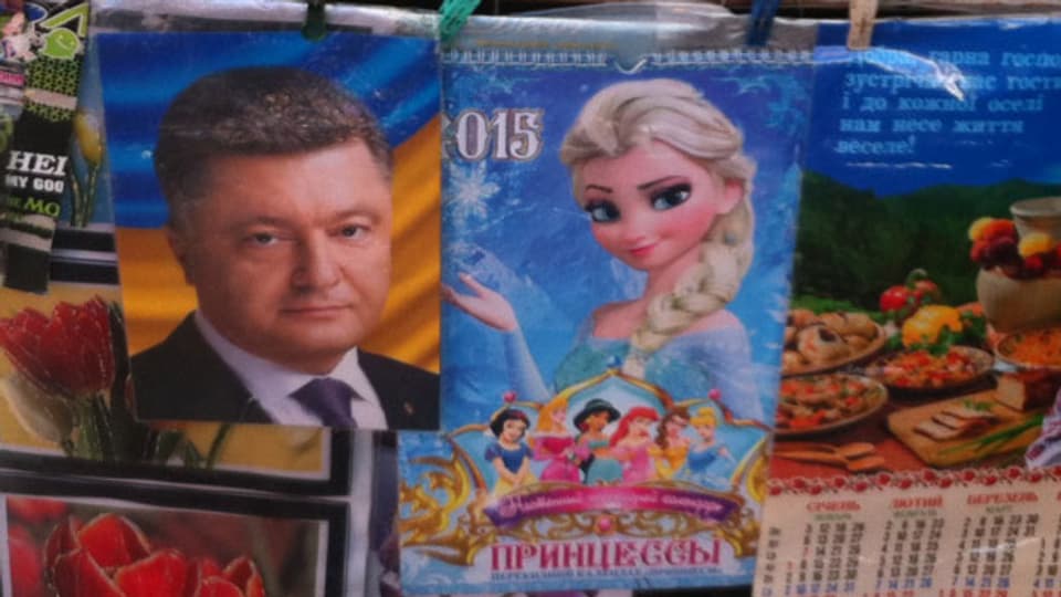 Wahlpropaganda in Kiew