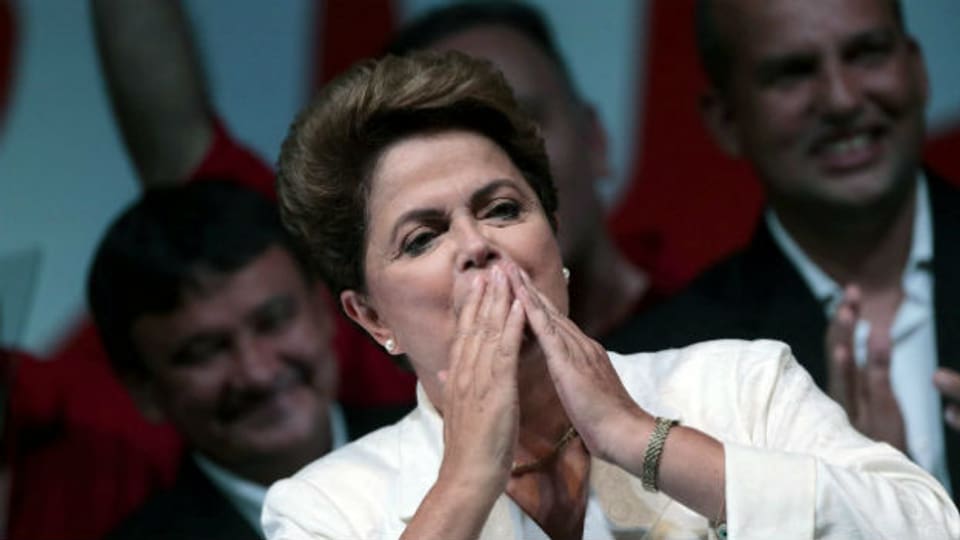 Noch einmal vier Jahre als Präsidentin Brasilsiens: Dilma Rousseff