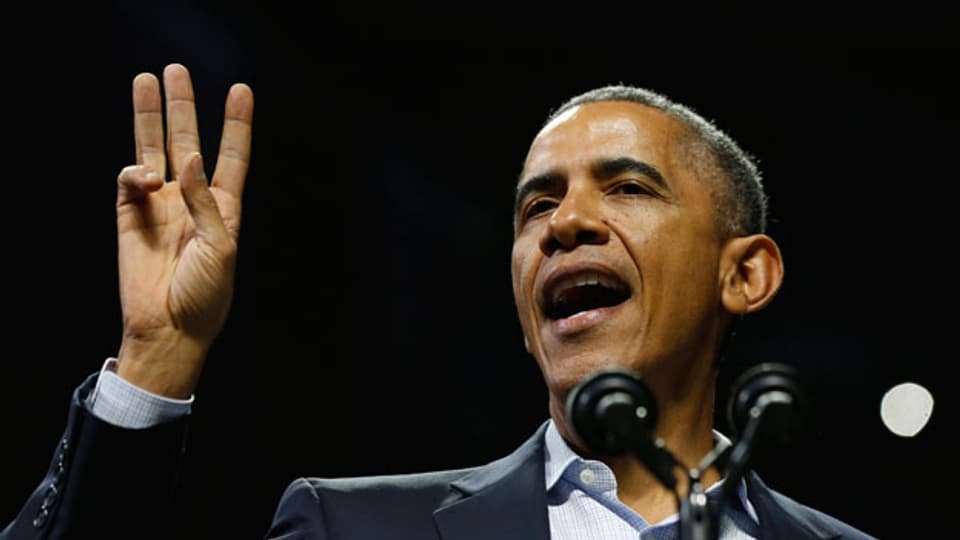 Präsident Obama steht künftig einem geeinten republikanischen Kongress gegenüber.