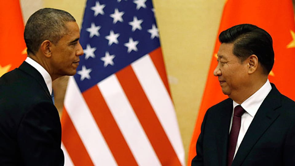 US-Präsident Barack Obama und der chinesische Präsident Xi Jinping haben in Peking eine Vereinbarung über neue Klimaziele in beiden Ländern unterzeichnet.