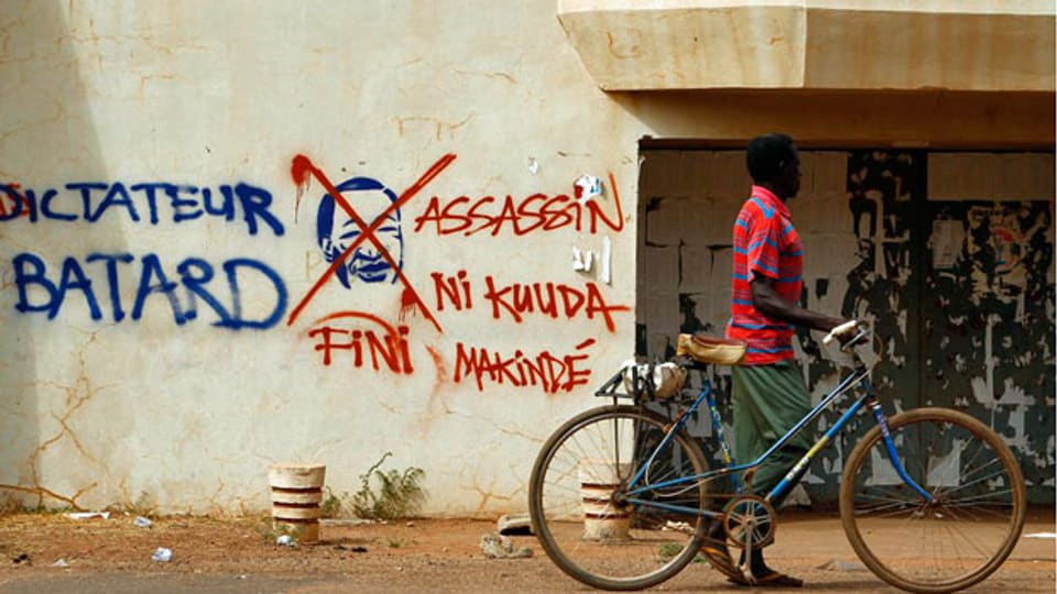 Strassenszene in Ouagadougou, Hauptstadt von Burkina Faso.
