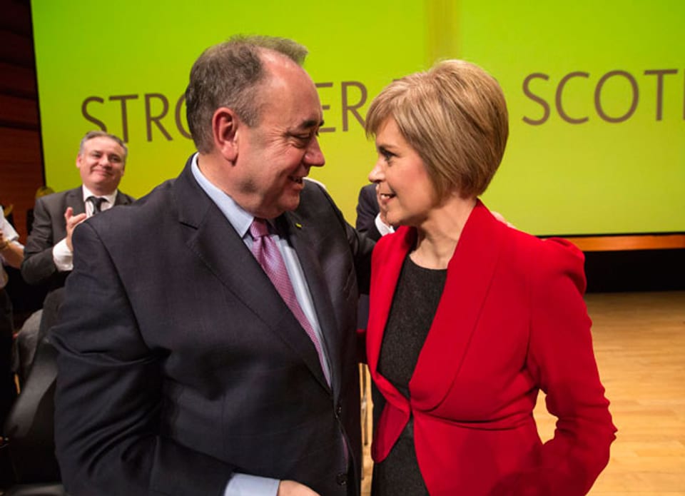 Sturgeon und ihr Vorgänger Salmond