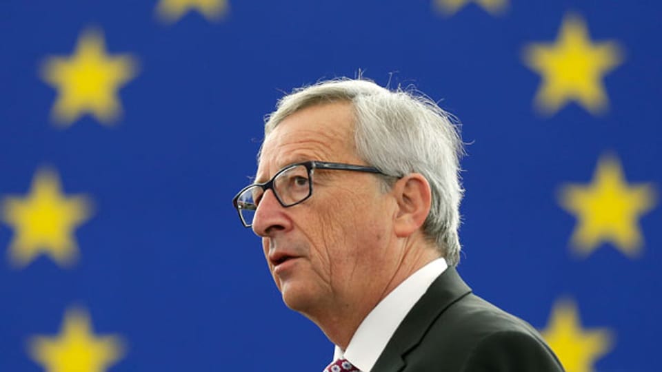 EU-Kommissionspräsident Jean-Claude Juncker in Strassburg am 26. November 2014.