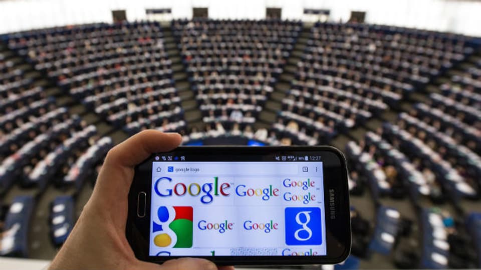 Google im Visier des Europaparlaments.