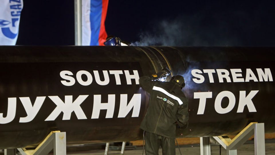 Die EU-Sanktionen haben gewirkt: Russland stoppt den Bau seiner Gas-Pipeline nach Westeuropa.