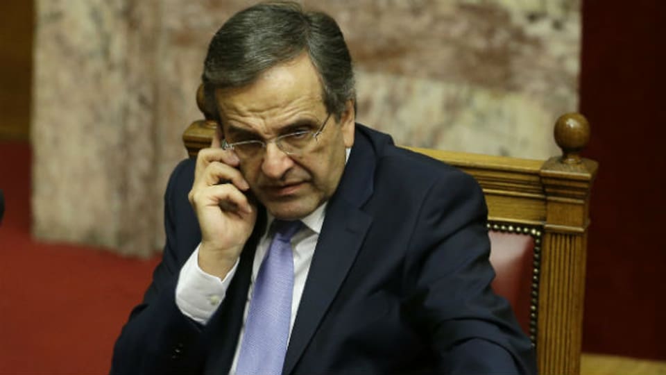 Griechenlands Premierminister Samaras steht unter Druck.