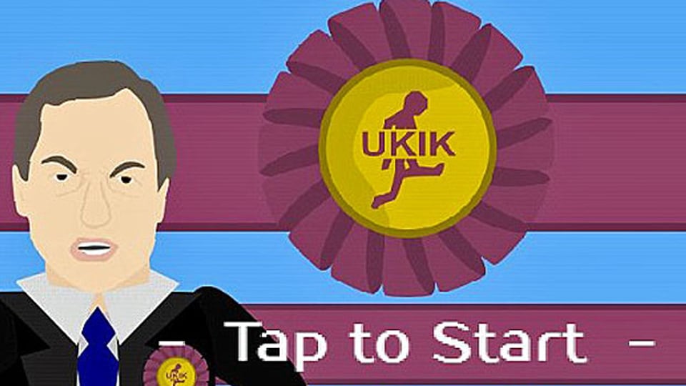 So präsentiert sich die App «UKIK», die englische Schüler entwickelt haben.