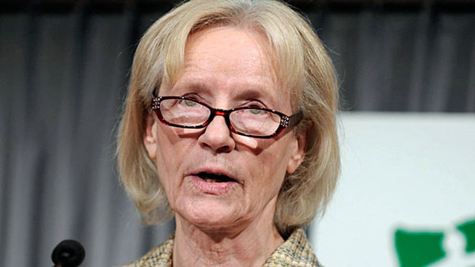 Die Philosophin Annemarie Pieper, auf einem Bild von 2009.
