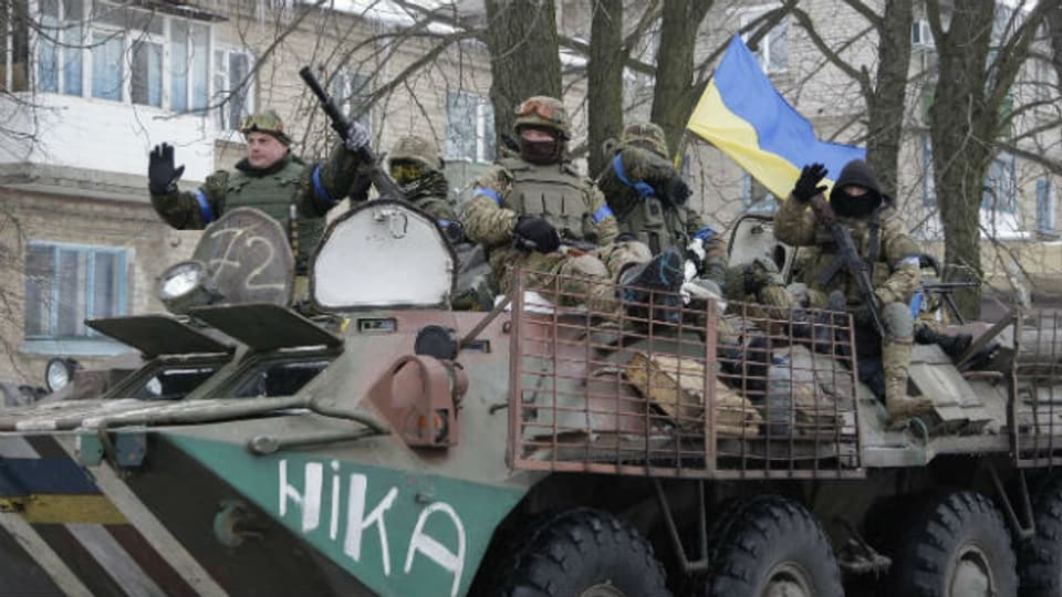 Die ukrainische Armee gewinnt umkämpftes Gebiet zurück.