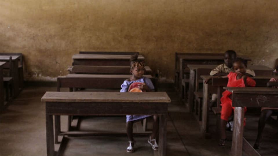 In Guinea haben seit neustem die Schulen wieder geöffnet.