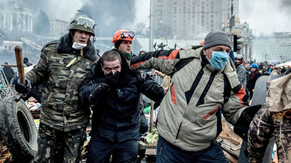 Am 20. Februar 2014 wurden auf dem Maidan im Zentrum von Kiew 50 Demonstranten getötet.