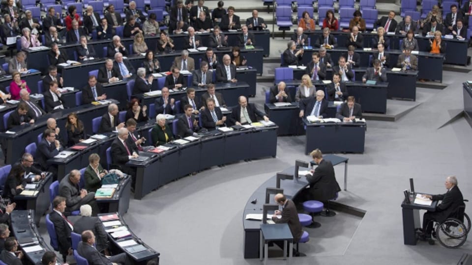 Es wird erwartet, dass der deutsche Bundestag Ja sagt zur Verlängerung der Griechenlandhilfe.