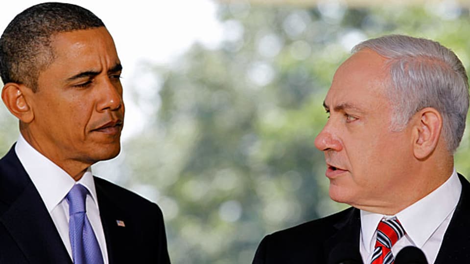 Grosse Sympathie schien bereits im September 2010 nicht zu herrschen zwischen den beiden: US-Präsident Barack Obama und der israelische Premier Benjamin Netanyahu.