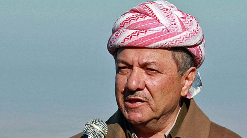 Kurdenführer Masoud Barzani: Vom Westen gelobt und bewaffnet, von den Nachbarn misstrauisch beobachtet.