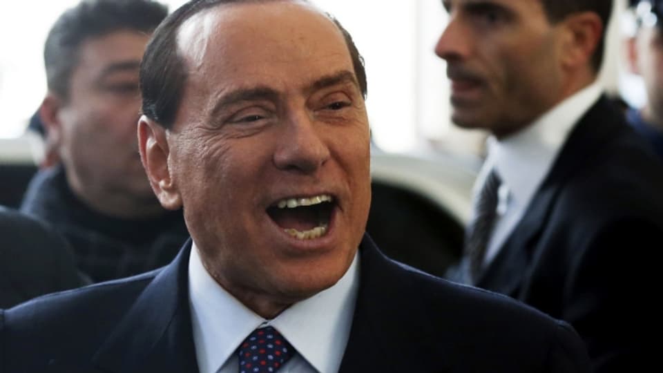 Hat gut lachen: Silvio Berlusconi wird im Fall «Ruby» freigesprochen.