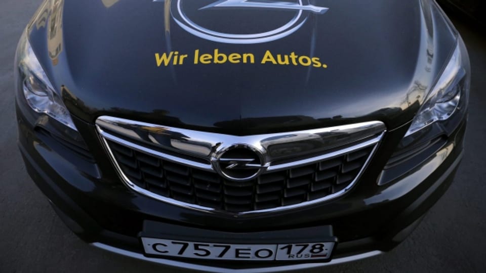 Keine Zukunft für die Automobilindustrie: Ein Opel in St. Petersburg.