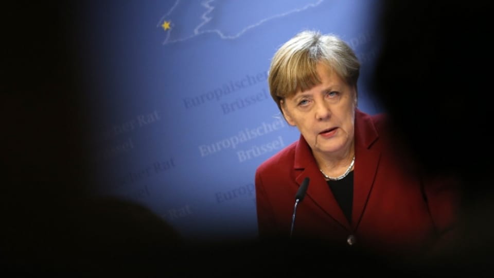 Bald schon ein «Filmstar»: Bundeskanzlerin Angela Merkel.