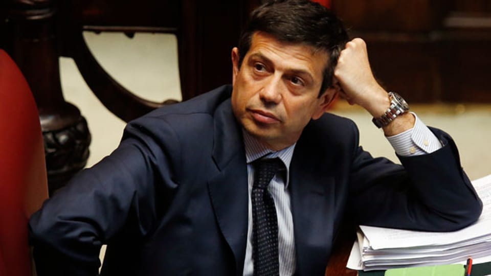 Italiens Verkehrsminister Maurizio Lupi.