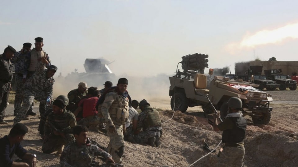 Amerikanische Luftangriffe auf Tikrit