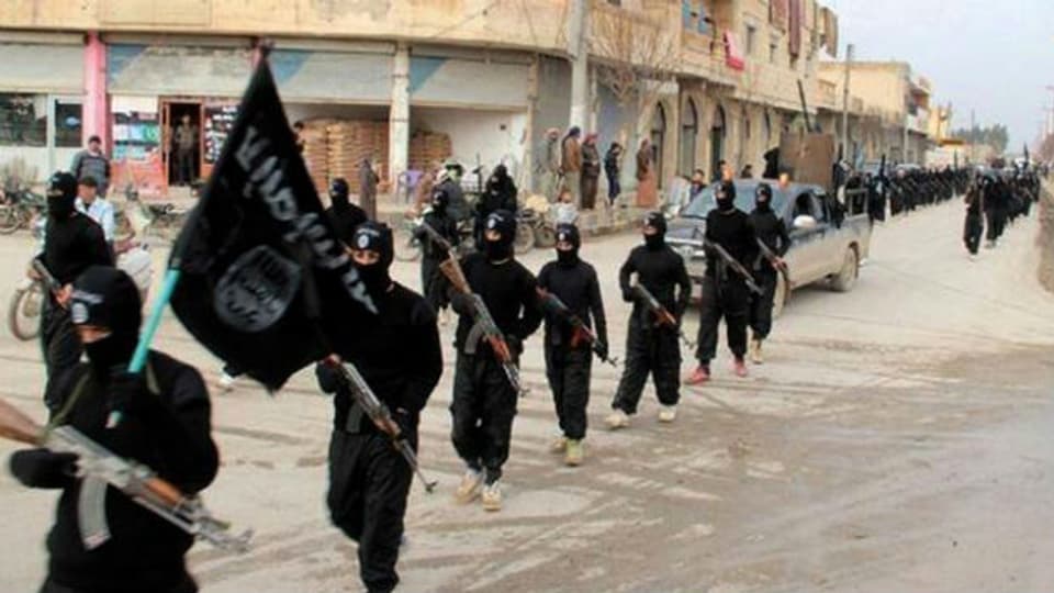 Kämpfer der Terrormiliz «Islamischer Staat» in Syrien.