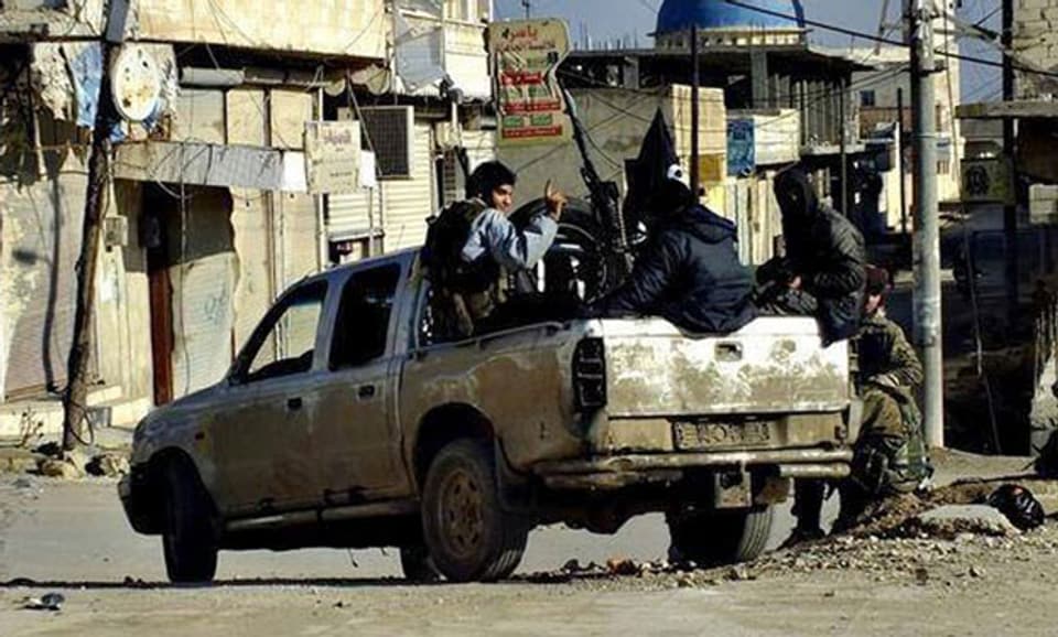 IS-Kämpfer im syrischen Raqqa