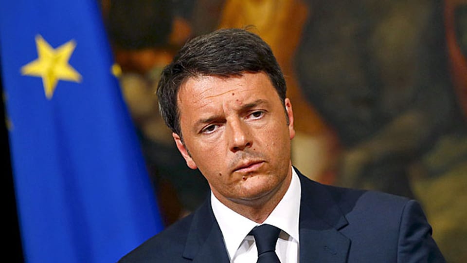 Seit Tagen schon fordert der italienische Premier Matteo Renzi  konkrete Lösungen zum Flüchtlingsdrama im Mittelmeer - und Hilfe von den anderen EU-Ländern.