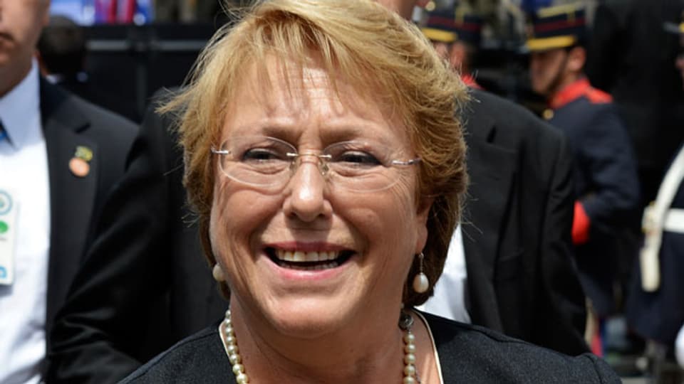 Präsidentin Michele Bachelet.