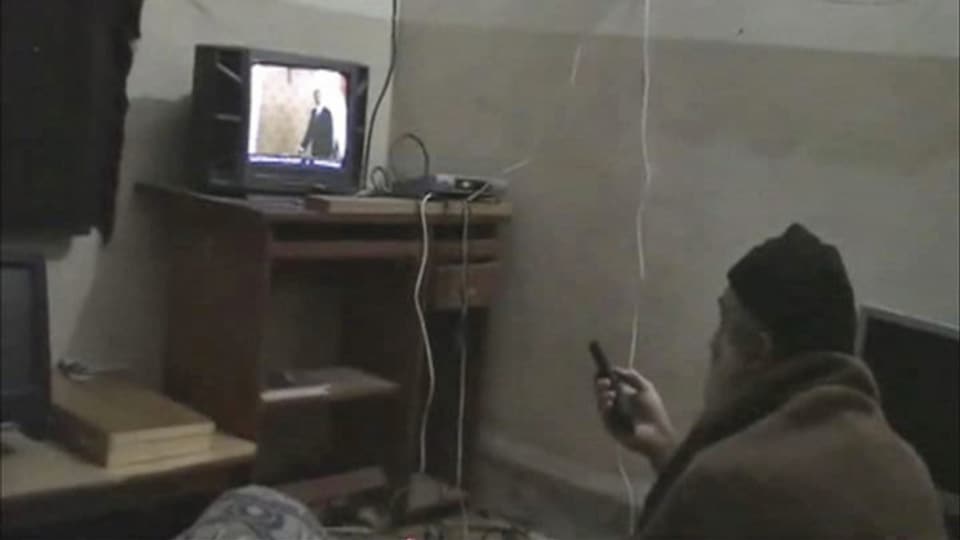 Dieses Bild von Bin Laden in seinem Haus wurde schon kurz nach seiner Tötung 2012 publiziert.