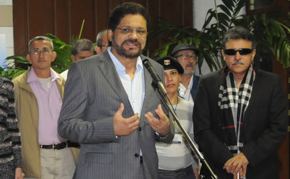 Ivan Marquez, der Chef-Verhandler der Farc in Havanna