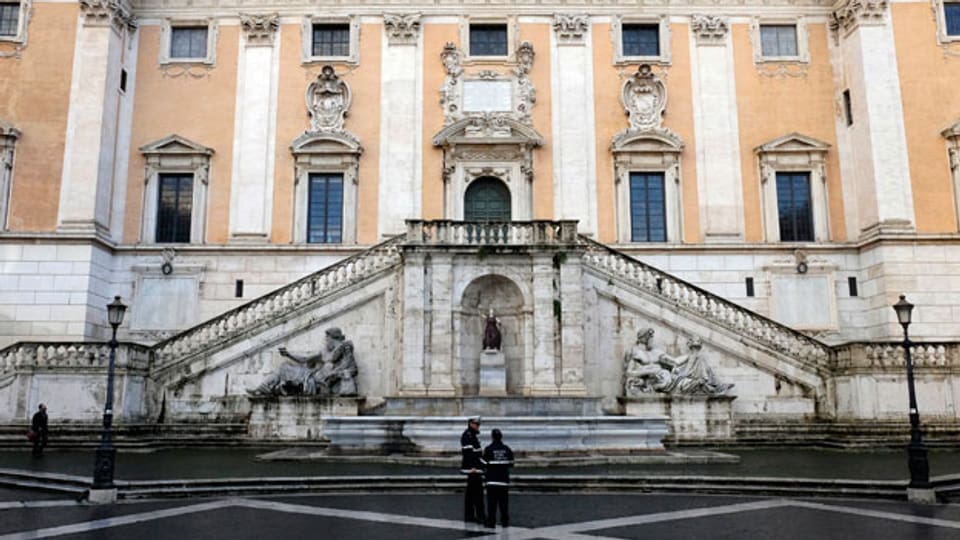 Die Mafia riss ich auch die Renovation des städtischen Parlaments in Rom unter den Nagel.