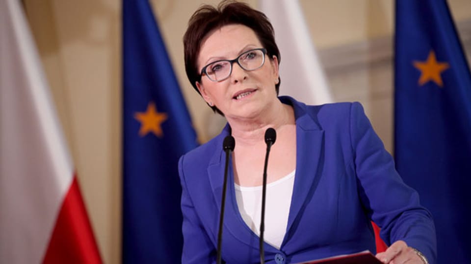 Ein alter Abhörskandal schüttelt Polen durch. Premierministerin Ewa Kopacz greift durch.