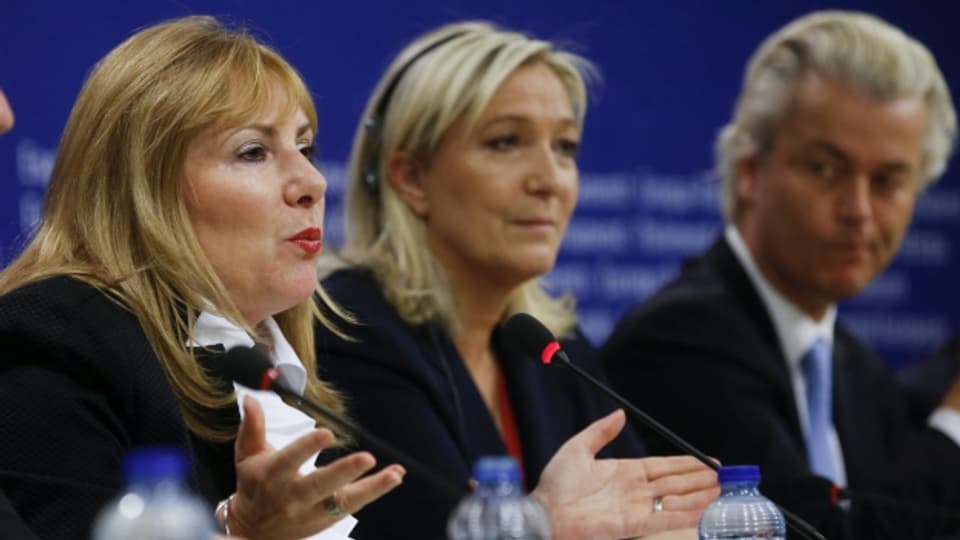 Die Chefin der «Europe of Nations and Freedoms»-Fraktion: Marine Le Pen.